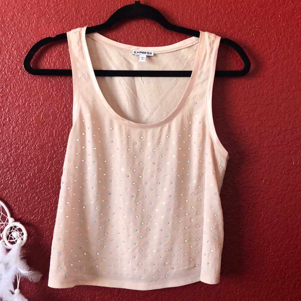 Sparkly day to night tank